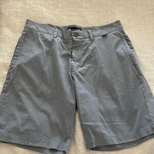 Travis Mathew men’s shorts, grey, size 32